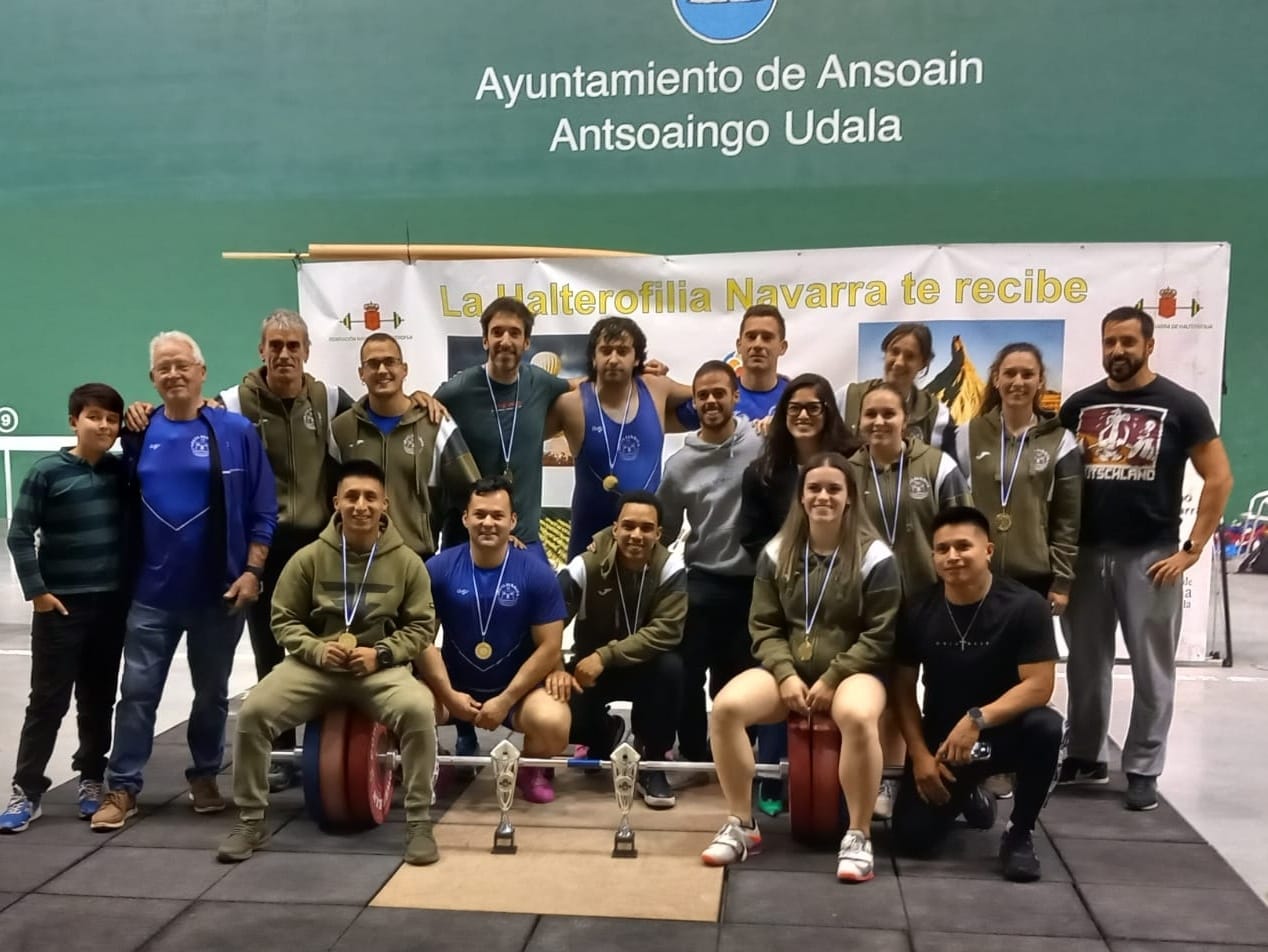 Mayoría de récords masculinos en el Campeonato Navarro de Clubes 2024